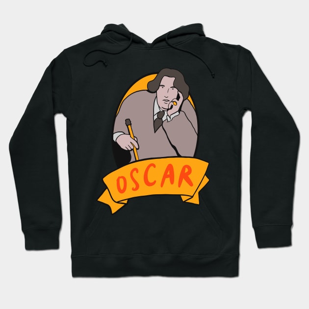 Oscar Wilde Hoodie by isstgeschichte